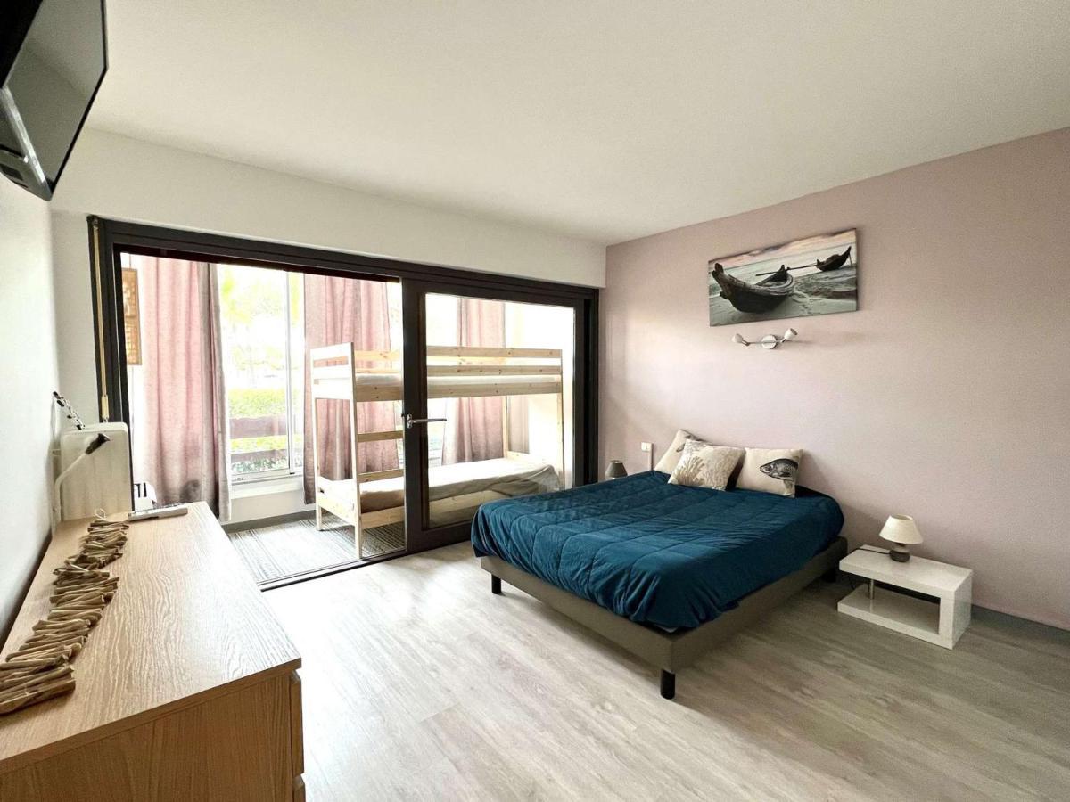 3 Pieces Climatise Avec Terrasse, Parking Prive, A 100M De La Plage, 7 Couchages - Fr-1-307-148 Льо Гро-дю-Роа Екстериор снимка