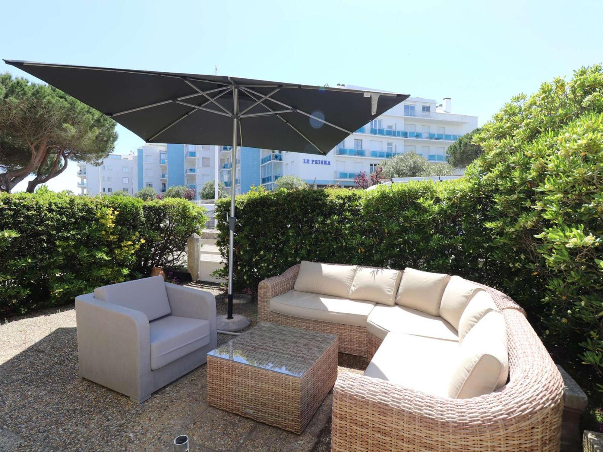 3 Pieces Climatise Avec Terrasse, Parking Prive, A 100M De La Plage, 7 Couchages - Fr-1-307-148 Льо Гро-дю-Роа Екстериор снимка