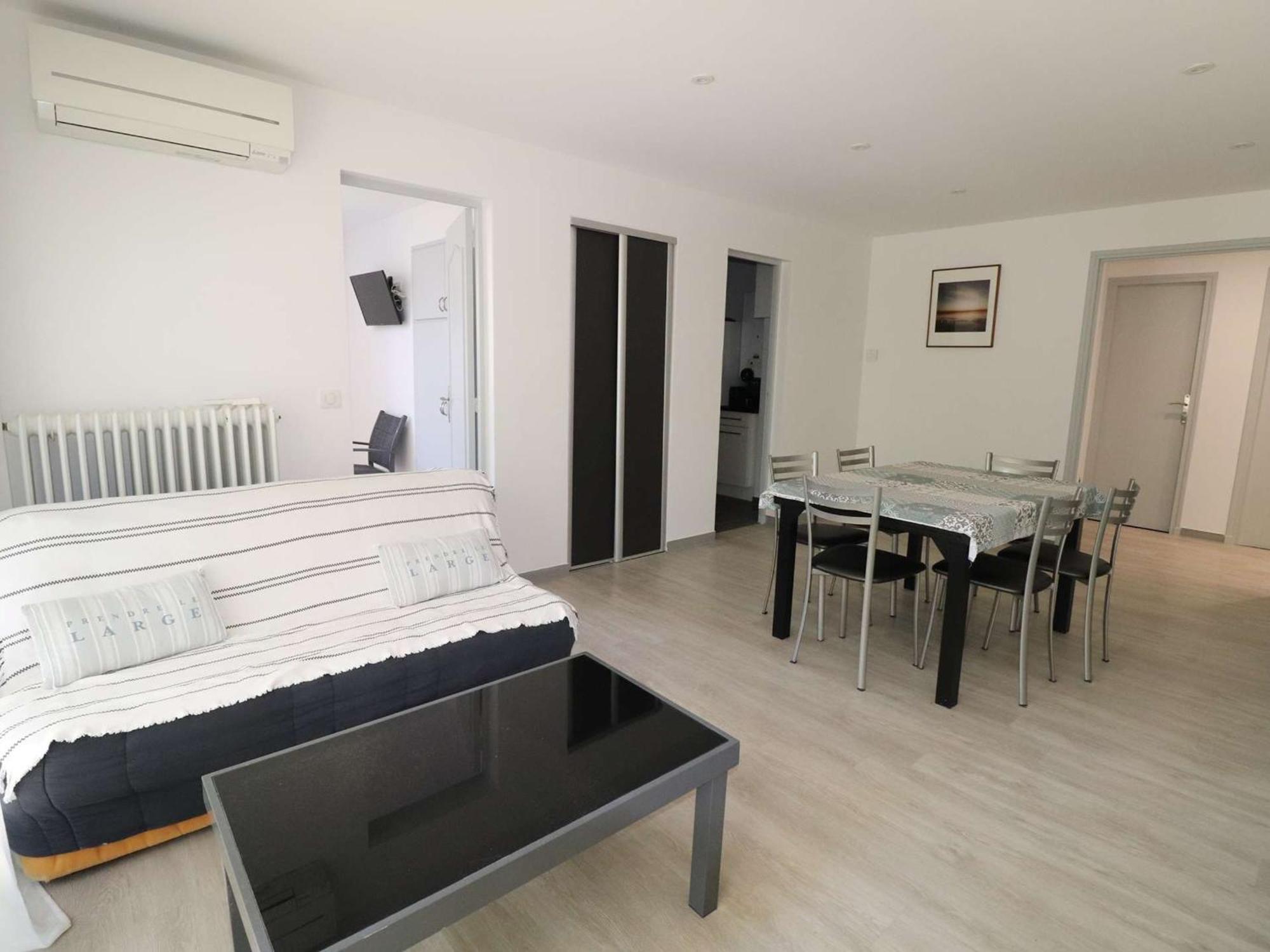 3 Pieces Climatise Avec Terrasse, Parking Prive, A 100M De La Plage, 7 Couchages - Fr-1-307-148 Льо Гро-дю-Роа Екстериор снимка